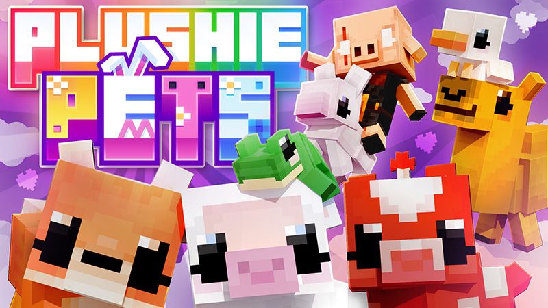 Plushie Pets on the Minecraft Marketplace by CaptainSparklez