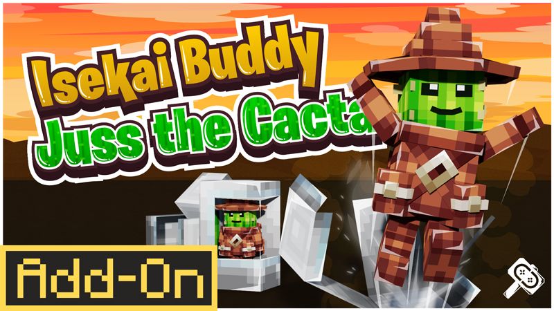 Isekai Buddy: Juss the Cacta on the Minecraft Marketplace by Carper Creative