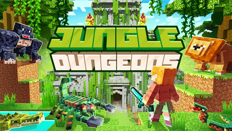 Jungle Dungeons on the Minecraft Marketplace by Carper Creative