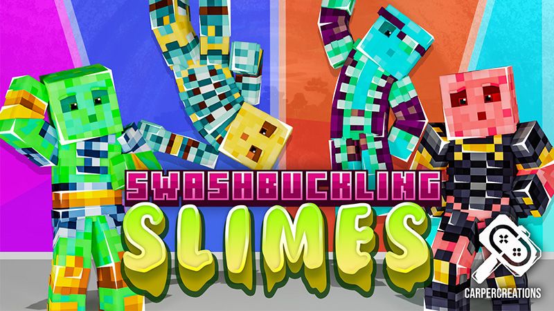 Swashbuckling Slimes on the Minecraft Marketplace by Carper Creative