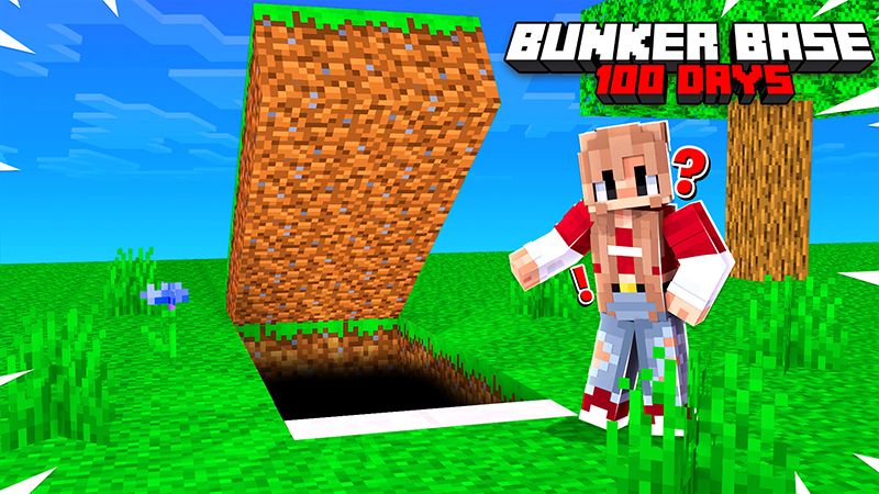 BUNKER BASE 100 DAYS! on the Minecraft Marketplace by ChewMingo