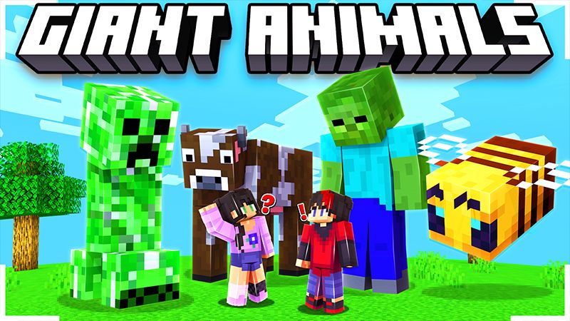 GIANT ANIMALS on the Minecraft Marketplace by ChewMingo