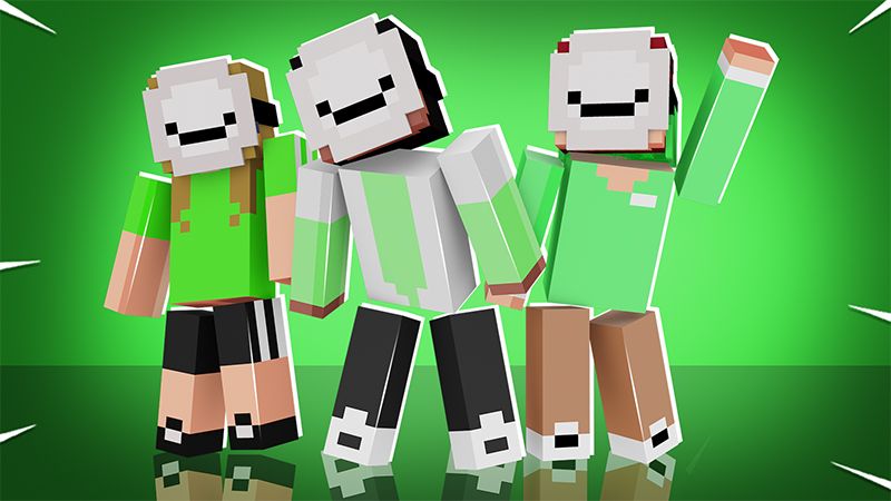 GREEN FRIENDS on the Minecraft Marketplace by ChewMingo