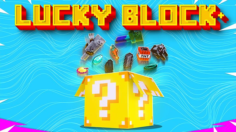 LUCKY BLOCK+ on the Minecraft Marketplace by ChewMingo