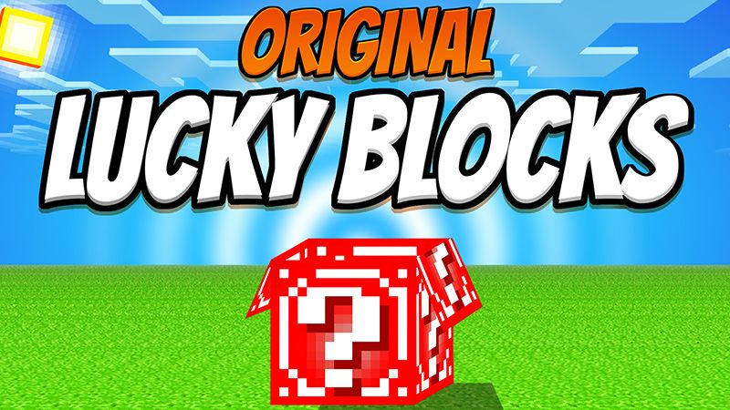 Original Lucky Blocks on the Minecraft Marketplace by ChewMingo