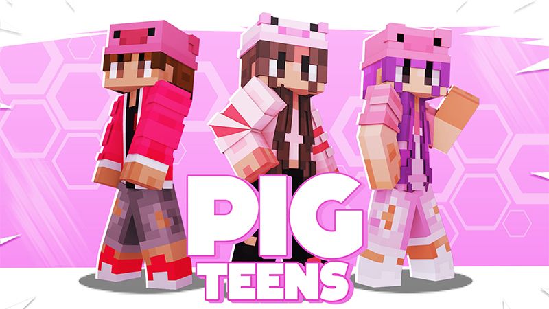 PIG Teens on the Minecraft Marketplace by ChewMingo