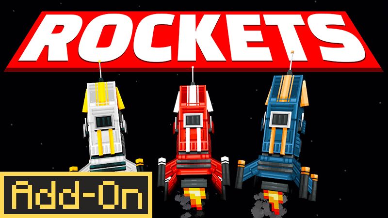 Rocket Add-On on the Minecraft Marketplace by ChewMingo