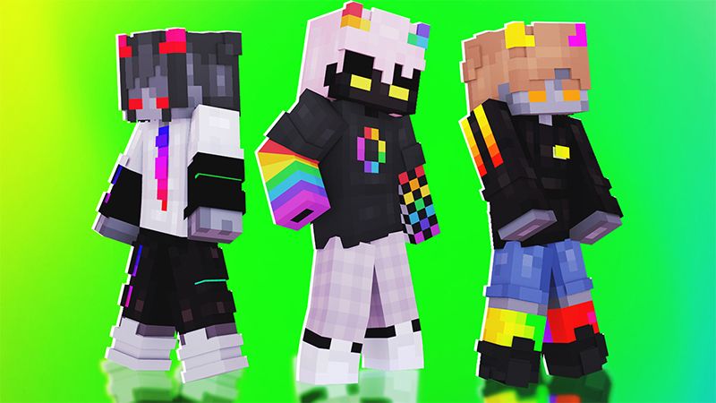 SAD RGB DEMONS on the Minecraft Marketplace by ChewMingo