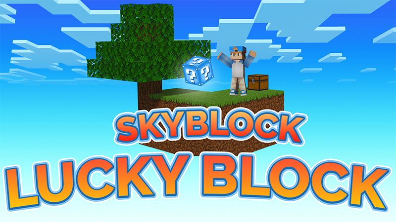 Skyblock Lucky Blocks on the Minecraft Marketplace by ChewMingo