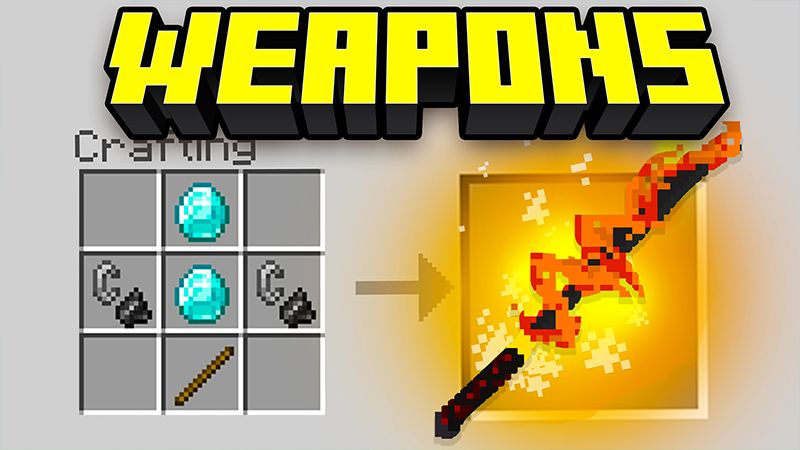 WEAPONS on the Minecraft Marketplace by chewmingo