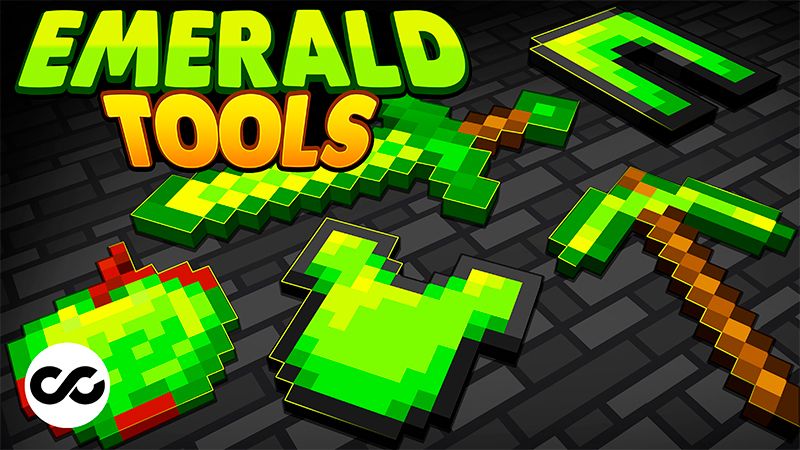 Emerald Tools on the Minecraft Marketplace by Chillcraft