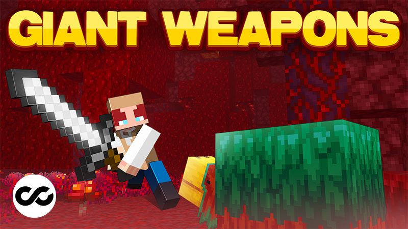 Giant Weapons on the Minecraft Marketplace by Chillcraft