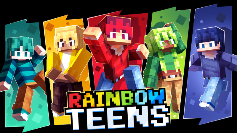 Rainbow Teens on the Minecraft Marketplace by Chillcraft
