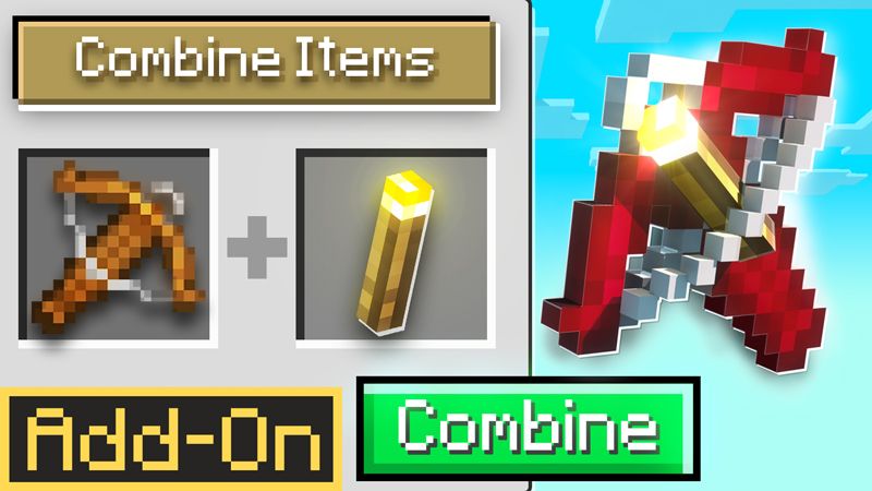 COMBINE ITEMS! Add-On on the Minecraft Marketplace by Chunklabs