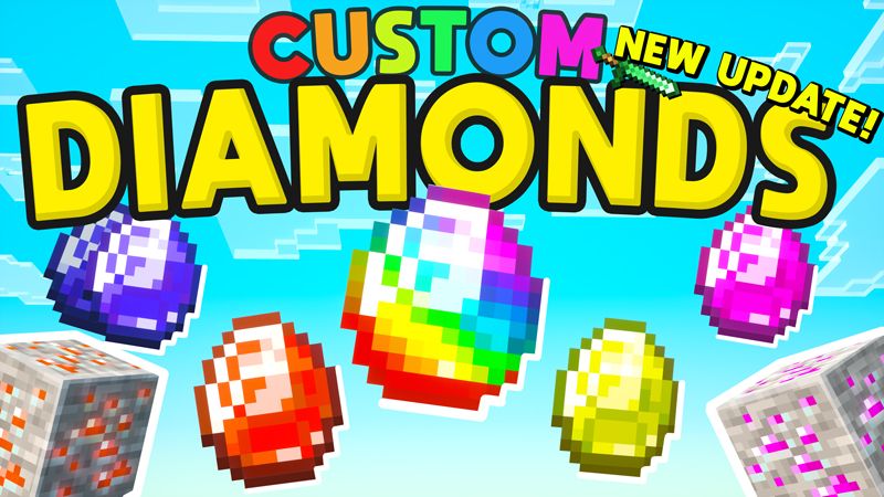 CUSTOM DIAMONDS! on the Minecraft Marketplace by chunklabs