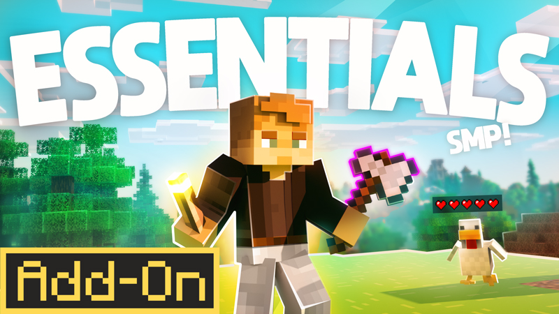 ESSENTIALS SMP! ADD-ON on the Minecraft Marketplace by Chunklabs