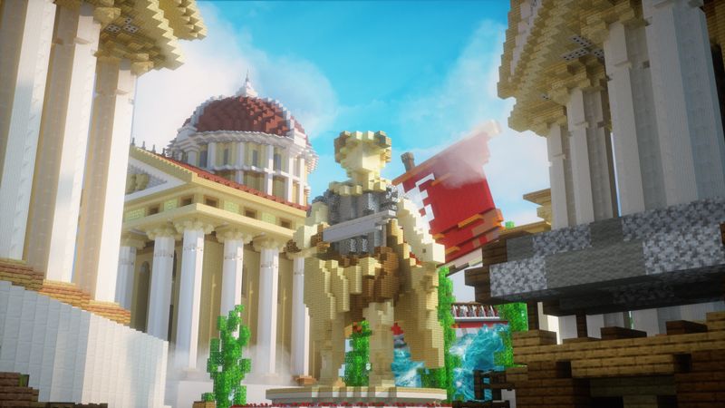 Greek City on the Minecraft Marketplace by Chunklabs