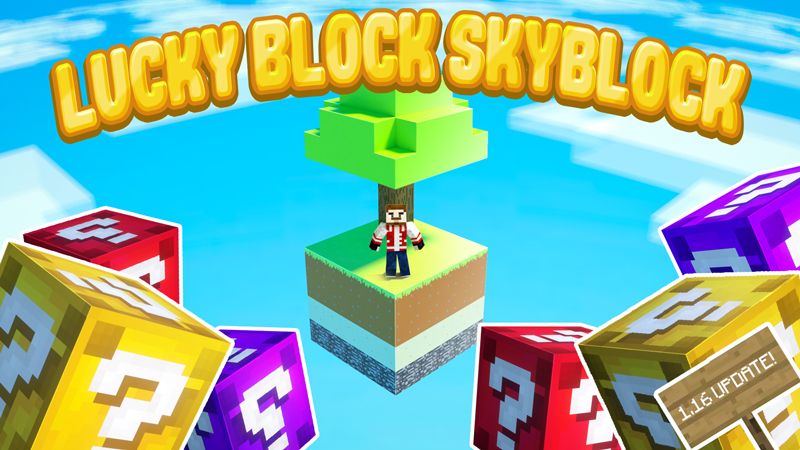 LUCKY BLOCK SKYBLOCK on the Minecraft Marketplace by Chunklabs