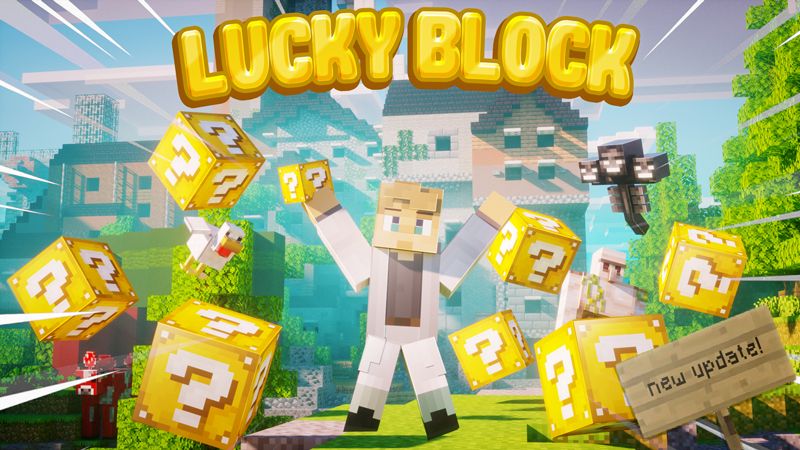 LUCKY BLOCK on the Minecraft Marketplace by chunklabs