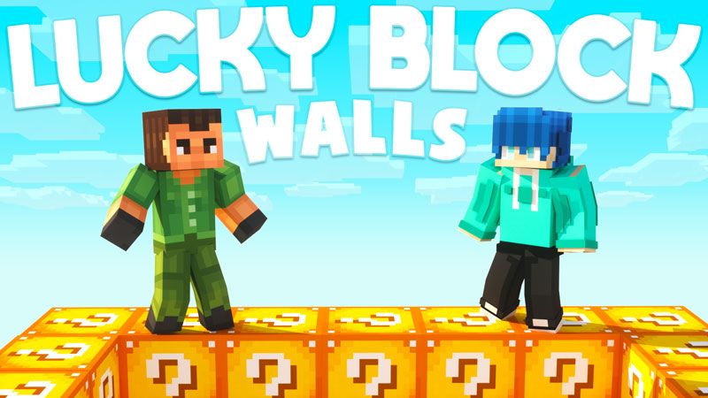 LUCKY BLOCK WALLS! on the Minecraft Marketplace by Chunklabs