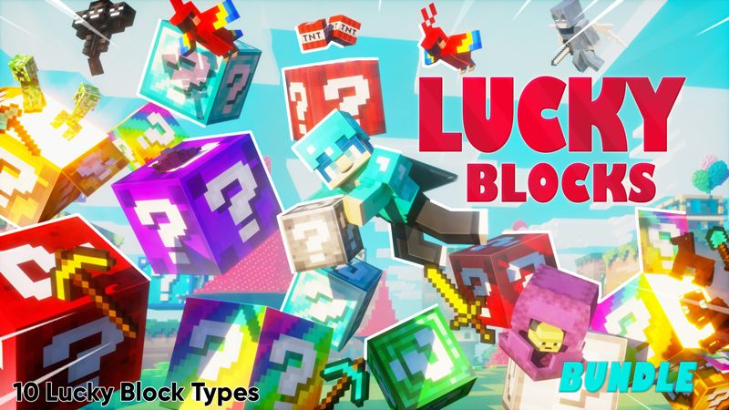 LUCKY BLOCKS BUNDLE! on the Minecraft Marketplace by Chunklabs