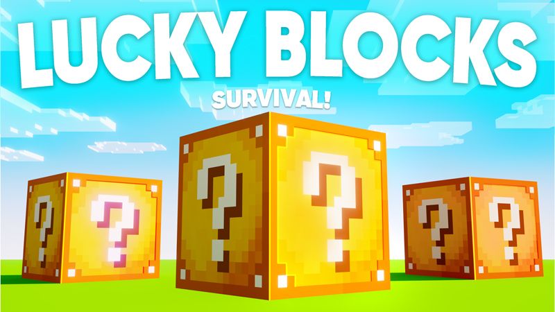 LUCKY BLOCKS: SURVIVAL! on the Minecraft Marketplace by Chunklabs