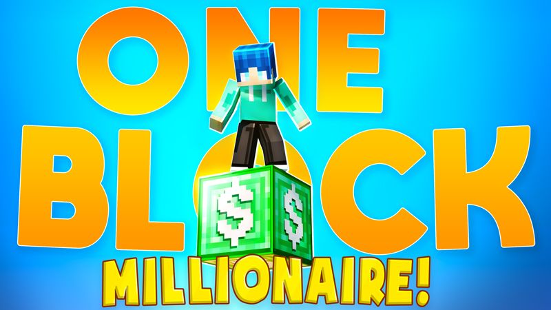 ONE BLOCK MILLIONAIRE! on the Minecraft Marketplace by Chunklabs