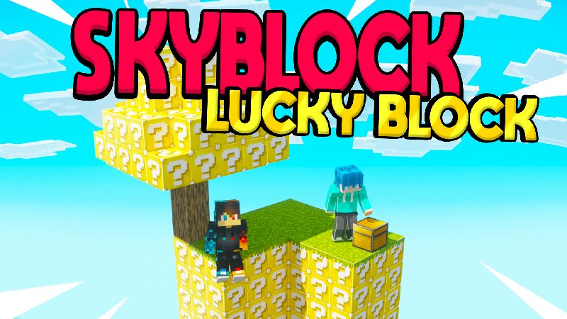 SKYBLOCK LUCKY BLOCK! on the Minecraft Marketplace by Chunklabs