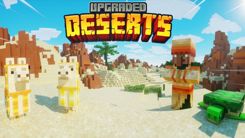 Upgraded Deserts on the Minecraft Marketplace by Chunklabs