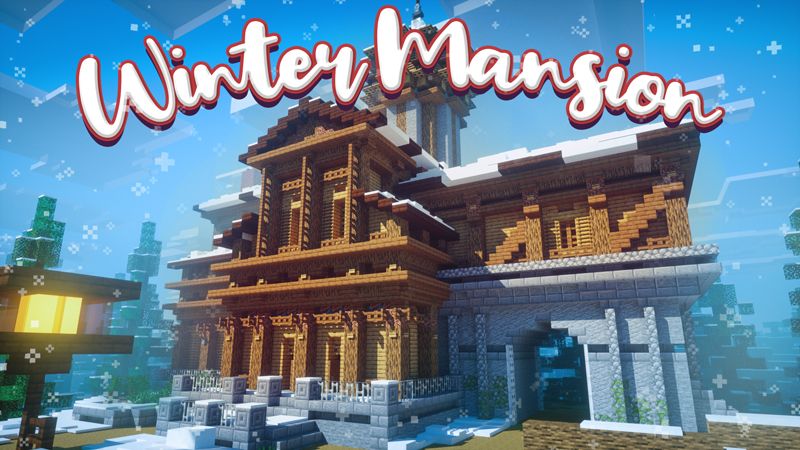 Winter Mansion on the Minecraft Marketplace by Chunklabs