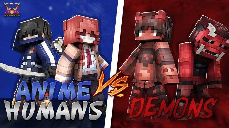 Anime Humans vs Demons on the Minecraft Marketplace by Cleverlike