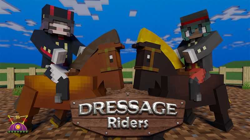 Dressage Riders on the Minecraft Marketplace by Cleverlike