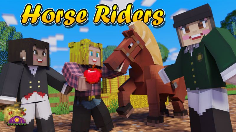 Horse Riders on the Minecraft Marketplace by Cleverlike