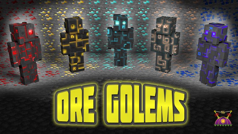 Ore Golems on the Minecraft Marketplace by Cleverlike