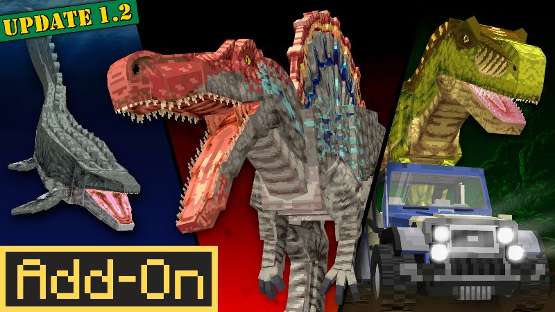 Paleocraft: Dinosaur Breakout on the Minecraft Marketplace by CompyCraft