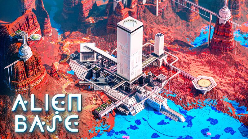 Alien Base on the Minecraft Marketplace by CrackedCubes