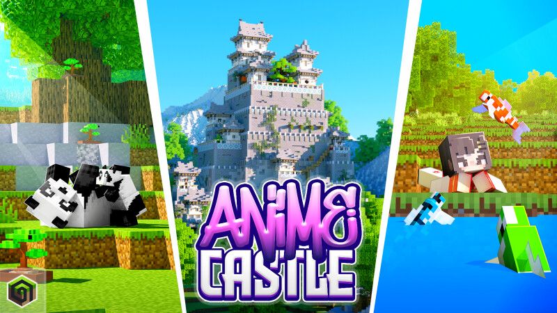 Anime Castle on the Minecraft Marketplace by CrackedCubes