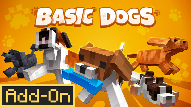 Basic Dogs Add-On on the Minecraft Marketplace by CrackedCubes