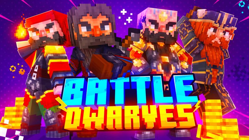 Battle Dwarves (SD and HD) on the Minecraft Marketplace by CrackedCubes