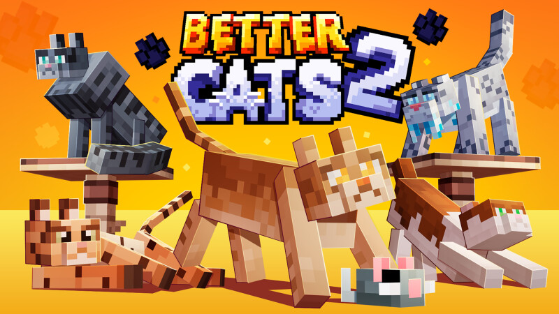 Better Cats 2 on the Minecraft Marketplace by CrackedCubes