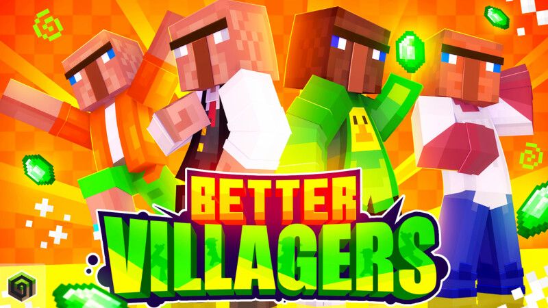 Better Villagers on the Minecraft Marketplace by CrackedCubes