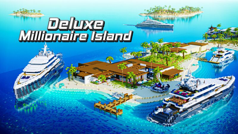 Deluxe Millionaire Island on the Minecraft Marketplace by CrackedCubes