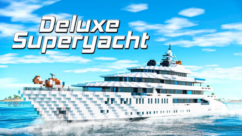 Deluxe Superyacht on the Minecraft Marketplace by CrackedCubes