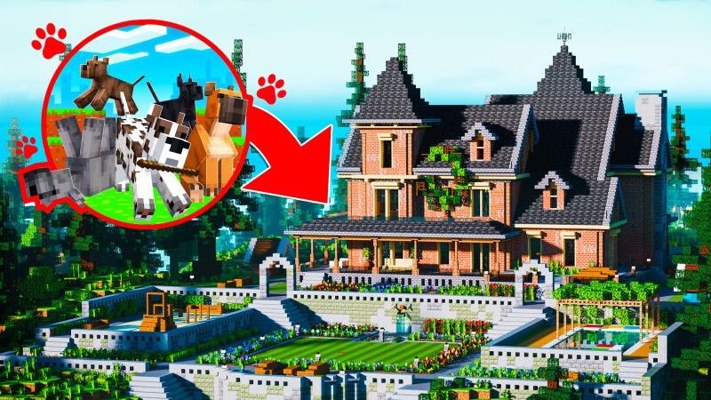 Dog Sanctuary on the Minecraft Marketplace by CrackedCubes