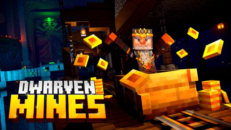 Dwarven Mines on the Minecraft Marketplace by CrackedCubes