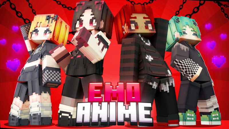 Emo Anime on the Minecraft Marketplace by CrackedCubes