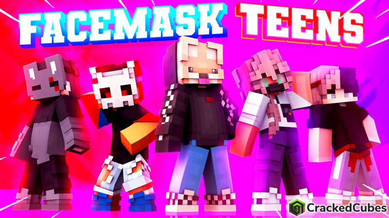 Facemask Teens on the Minecraft Marketplace by CrackedCubes