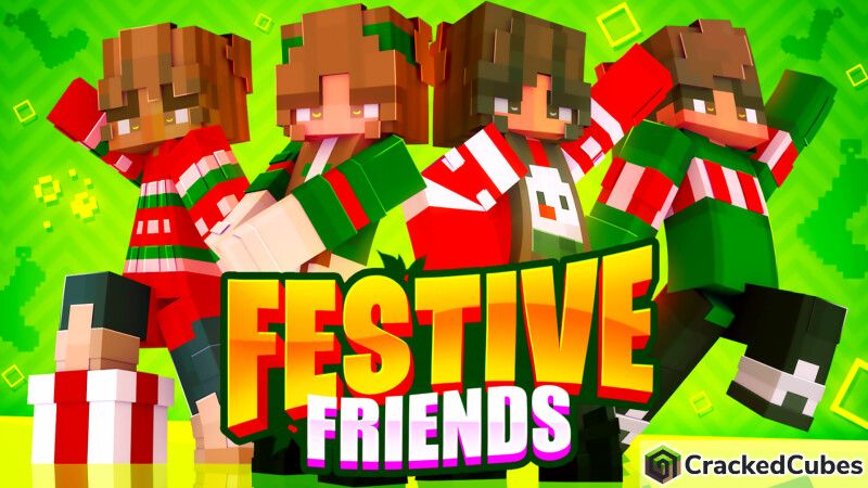 Festive Friends on the Minecraft Marketplace by CrackedCubes