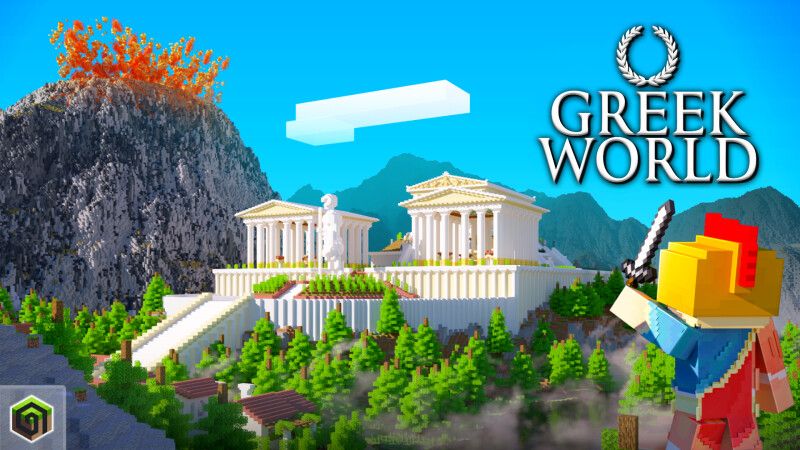 Greek World on the Minecraft Marketplace by CrackedCubes