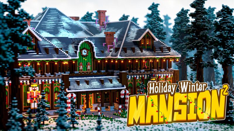 Holiday Winter Mansion 2 on the Minecraft Marketplace by CrackedCubes